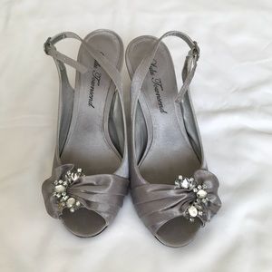 Lulu Townsend Silver Heels